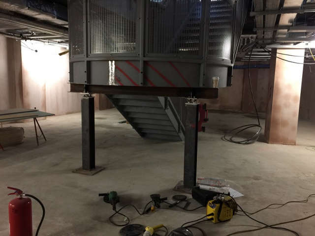 London university structural coded staircase welding repair 